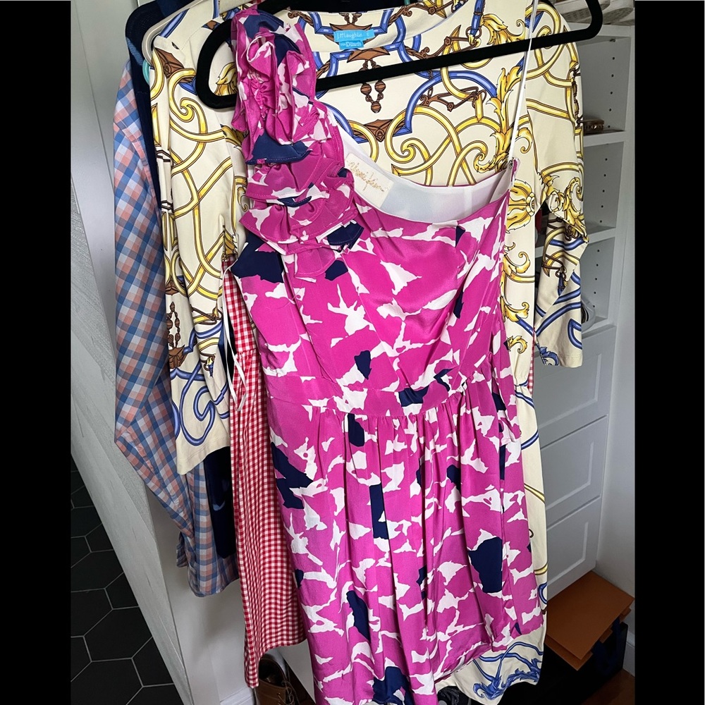 Yumi Kim one shoulder dress.